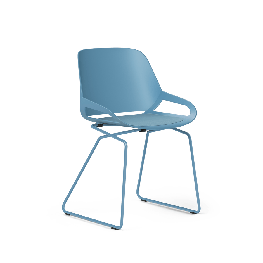 Aeris Numo Kufe blau<br>A-461-BU-BU-X Blau / ohne Sitzkissen
