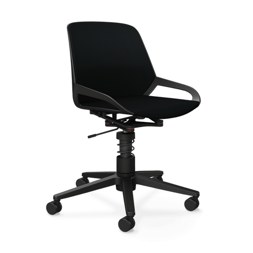 Aeris Numo Task kleur frame zwart stoelbekleding zwart