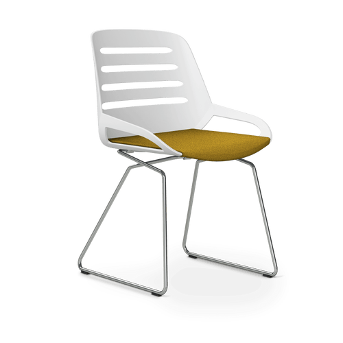 Aeris Numo Comfort Base della slitta Coperchio del sedile giallo screziato