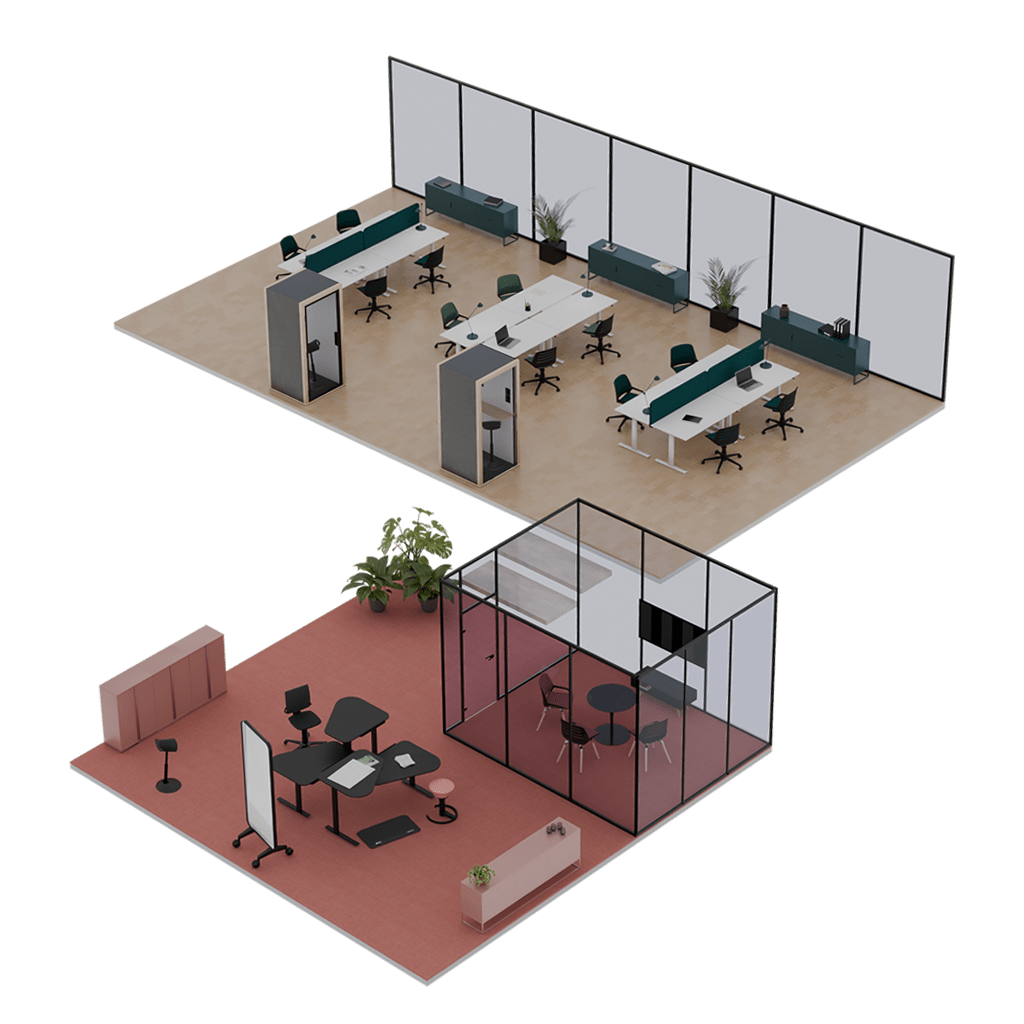 Aeris Active Office® Konzept | für Firmen, Architekten & Planer
