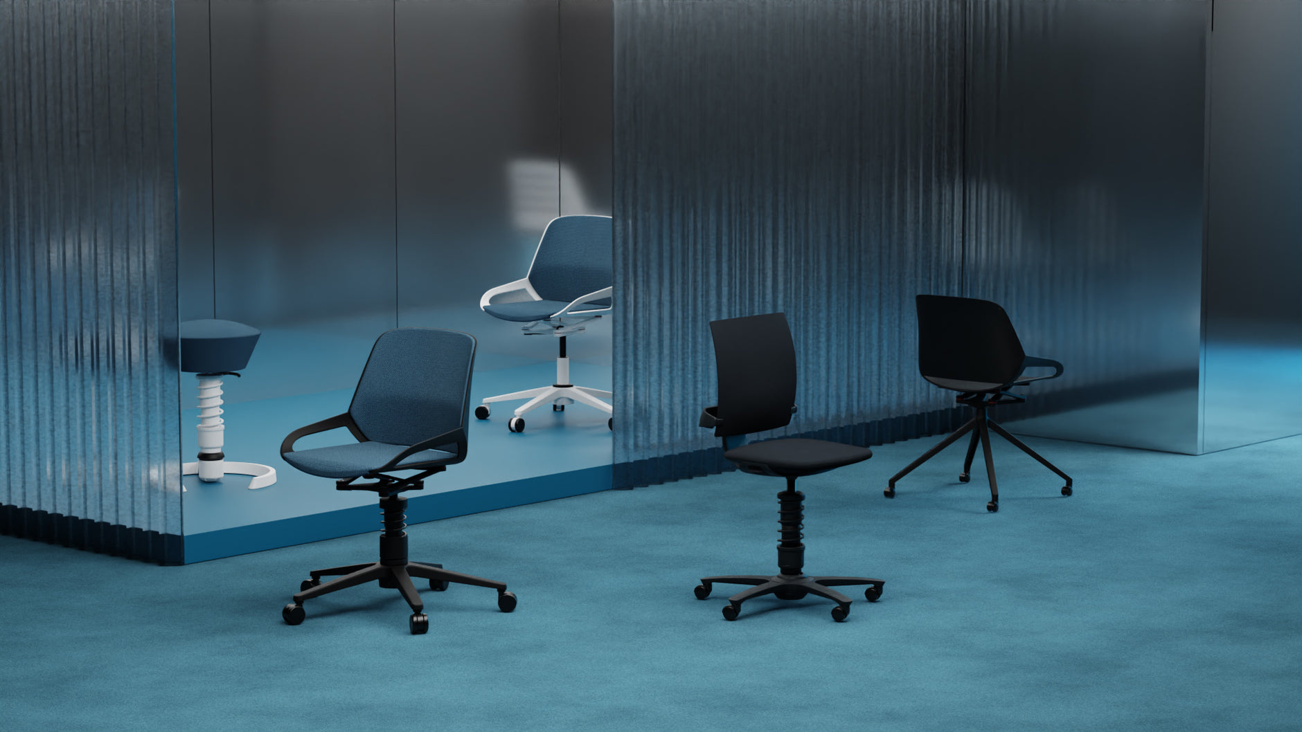 Aeris Office chairs: selection for architects and professionals
