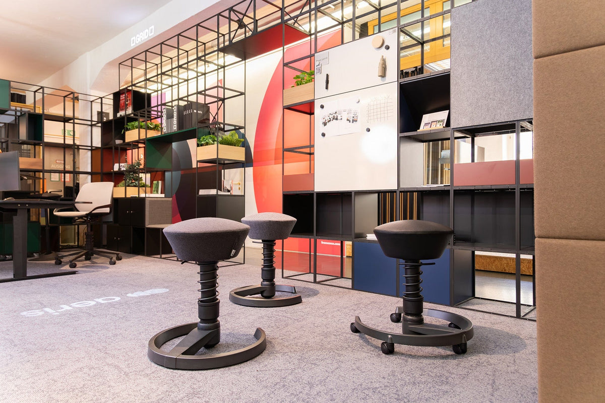 Aeris in the showroom Designwerkschau Munich