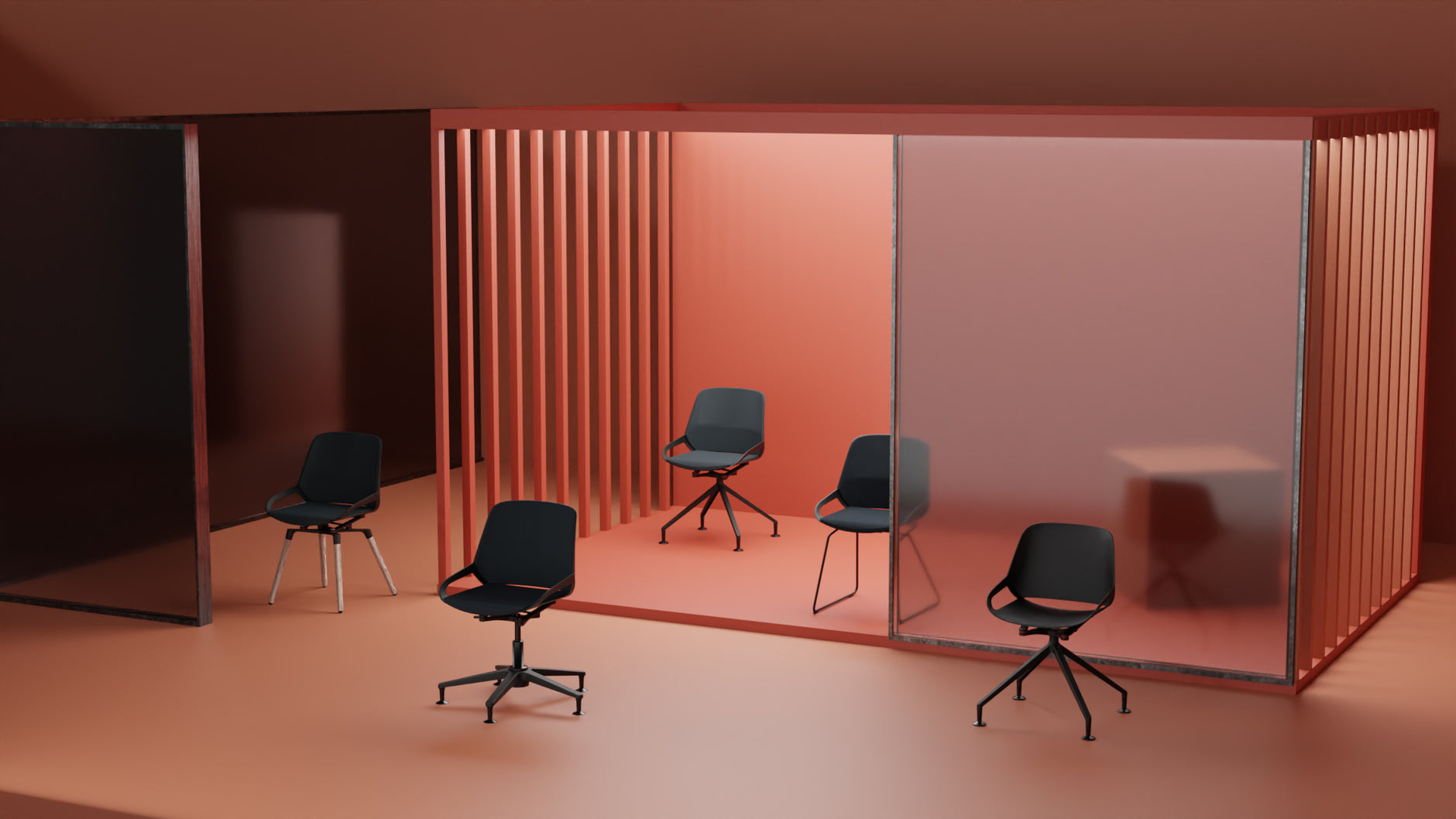 Aeris Conference chairs: selection for architects and professionals